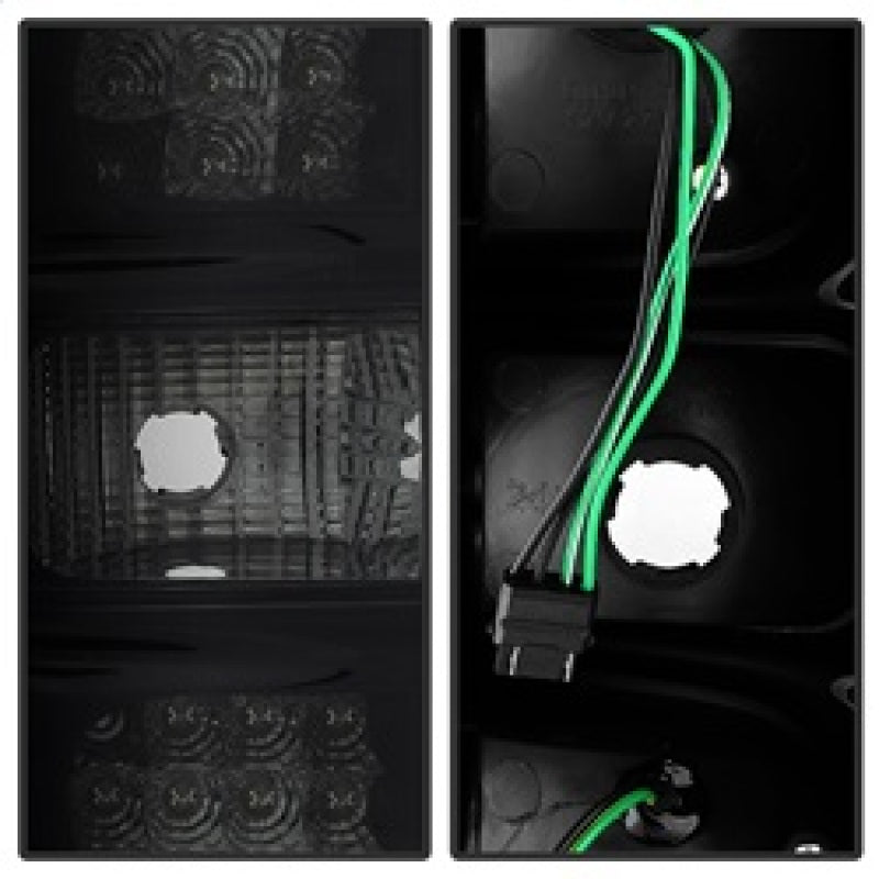 9033926 Xtune Mc Yukon/Yukon Denali LED Tail Lights Black Smoked ALT-JH-CSUB07