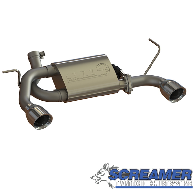 QTP 425007 2007-2018 fits Jeep Wrangler JK QTP Screamer Axle Back
