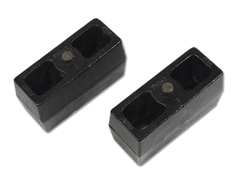 Tuff Country 79003 3in Cast Iron Lift Blocks Pair
