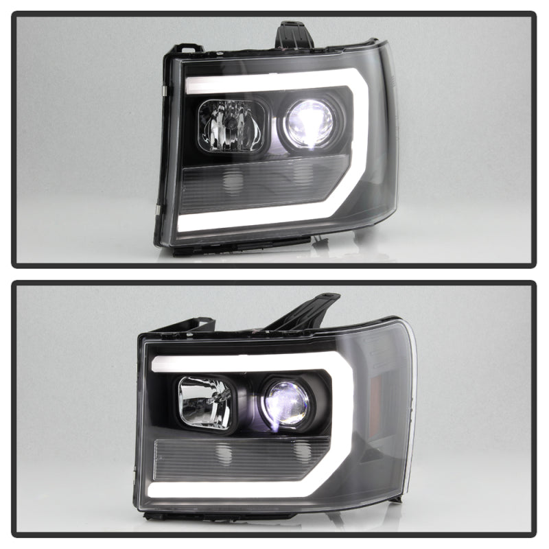 Spyder 5087522 fits GMC 07-13 Sierra 1500/2500/3500 Denali 08-13 LED Headlights