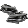 Spyder 5087331 fits Chevy 16-18 Camaro Halogen Model Projector Headlights Black