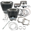 S&S 910-0324 Cycle 07-16 BT 124in Low Compression 4-1/8in Big Bore Kit - Wrinkle
