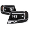 Spyder 5085221 fits Jeep 99-04 Grand Cherokee Projector Headlights - Light Bar