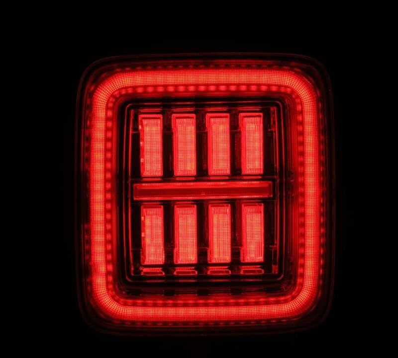 AlphaRex 602030 18-24 fits Jeep Wrangler JL NOVA-Series LED Tail Lights