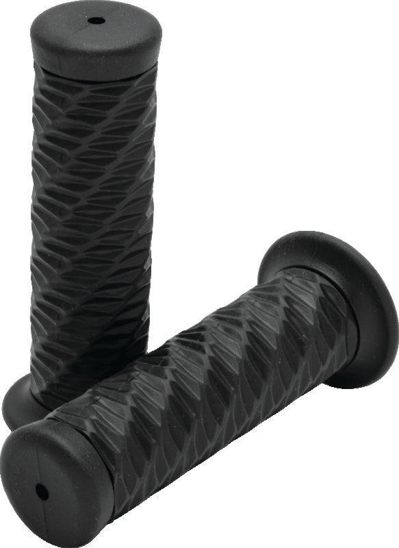 Bikers Choice 485803 1 Inch Black Spiral Grip