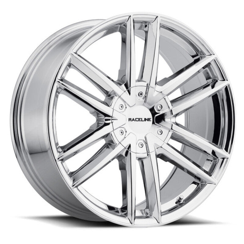 Raceline 158C-229566+35 158C Impulse 22x9.5in / 6X139.7/6X135 BP / 35mm Offset / 106.1mm Bore - Chrome