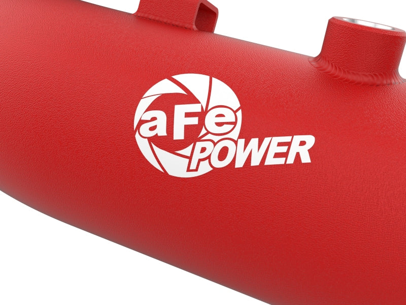 aFe 46-20684-R 23-25 fits Ford F250/F350 Super Duty V8-6.7L BladeRunner Aluminum Hot & Cold Charge Pipe Kit - Red