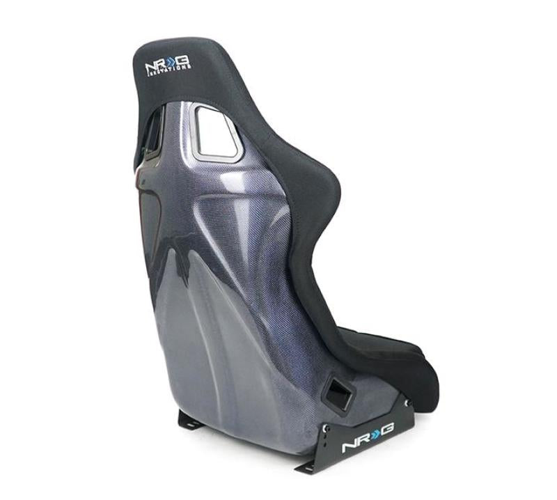NRG RSC-302CF/BL Carbon Fiber Bucket Seat - Large