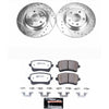 PowerStop K4745-26 09-16 fits Audi A4 Rear Z26 Street Warrior Brake Kit