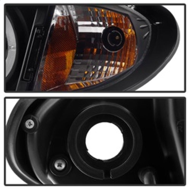 Spyder 5042415 fits BMW 02-05 E46 3-Series 4DR Projector Headlights 1PC LED Hal
