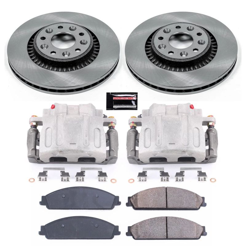 Power Stop KCOE4599 08-09 Mercury Sable Front Autospecialty Kit w/Cals