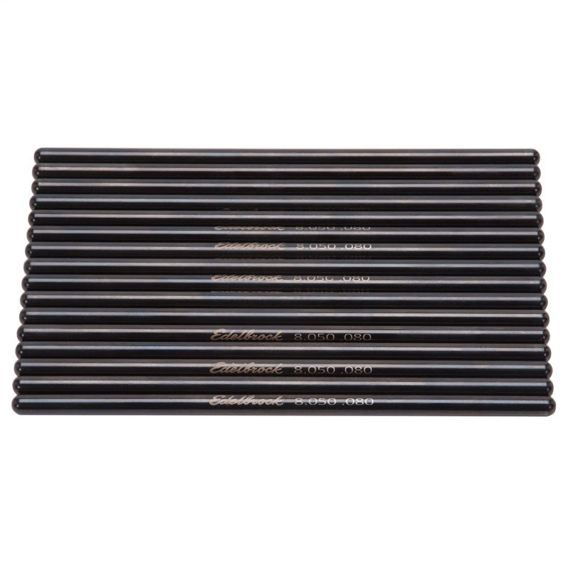 Edelbrock 9637 Push Rod Hardened Kit for Perf/Perf RPM Heads for 66-91 AMC