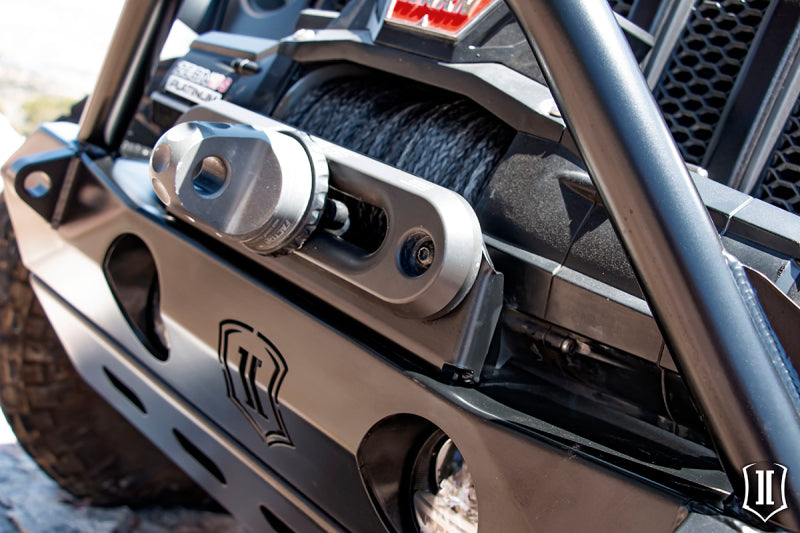 ICON 25229 Impact Front Bumper Fairlead Mount