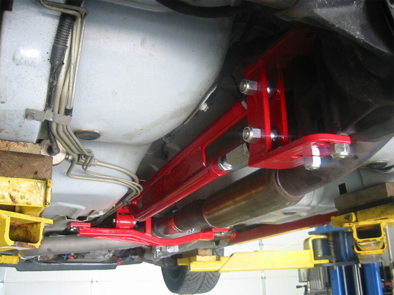 UMI Performance 2203AS-B 93-02 fits GM F-Body Tunnel Brace Mount Long Tube Heade