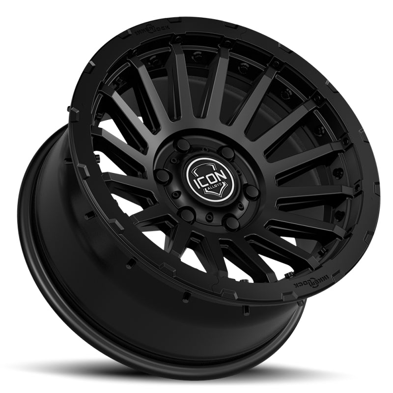 ICON 23617859057SB Recon Pro 17x8.5 6 x 5.5 25mm Offset 5.75in BS Satin Black Wheel
