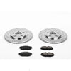 PowerStop K3141 fits Jaguar 03-05 S-Type Rear Z23 Evolution Sport Brake Kit