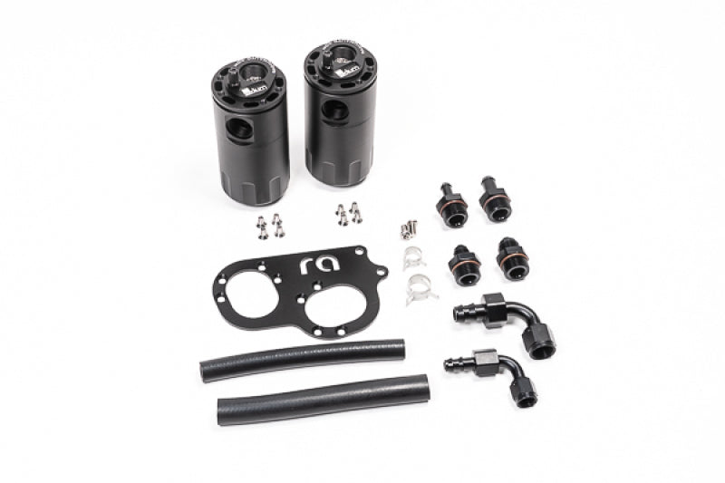 Radium Engineering 20-0019-FL fits Lotus Elise/Exige (2ZZ-GE) Dual Catch Can Kit