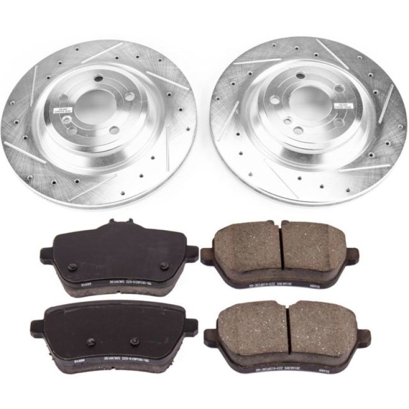 PowerStop fits Mercedes-Benz 15-16 SL400 Rear Z23 Evolution Sport Brake Kit