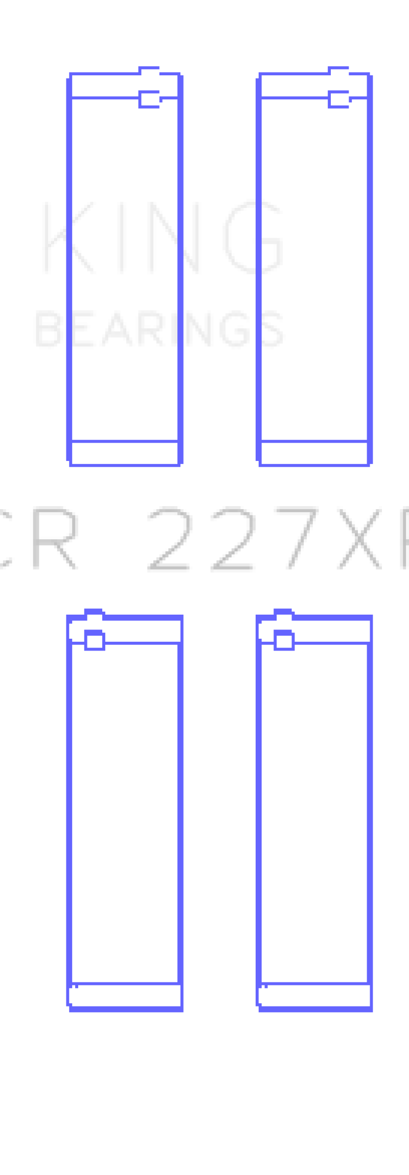KING KINGCR227XPC.026 fits CR227XPC.026 fits Audi R8 4.2L/5.2L/fits Lamborghini