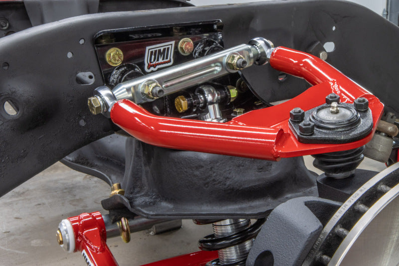 UMI Performance 643546-R 73-87 fits GM C10 CornerMax A-Arm Kit - Red