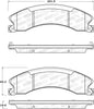 Stoptech 308.1565 Street Brake Pads - Front