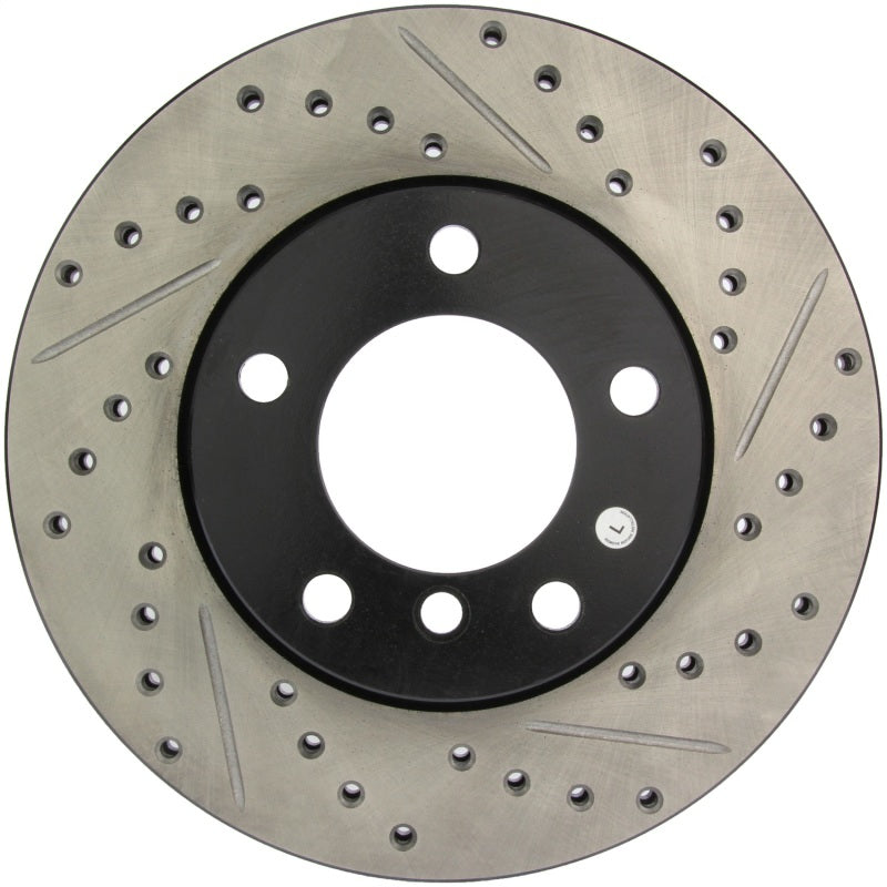 Stoptech 127.34029L Slotted & Drilled Sport Brake Rotor