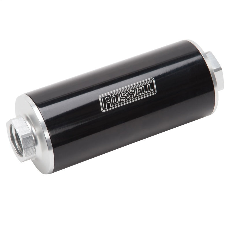 Russell 649250 Performance Anodized Aluminum (12in Length -10 male inlet/outlet)