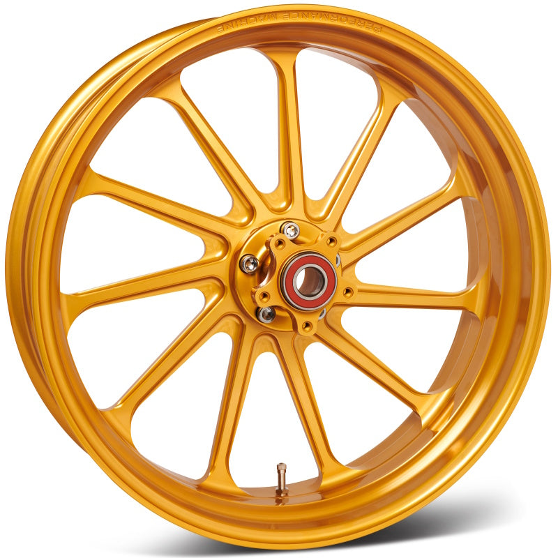 Performance 1204-7106R-ASLAJAP-G Machine 21x3.5 Forged Wheel Assault - Gold Ano