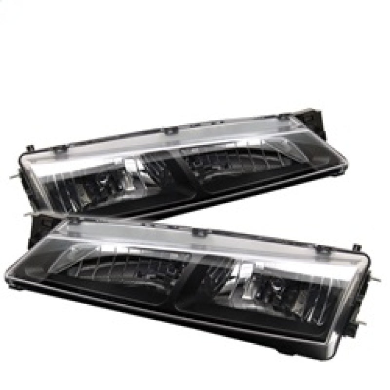 Spyder 5012616 fits Nissan 97-98 240SX Crystal Headlights Black HD-YD-N294-BK