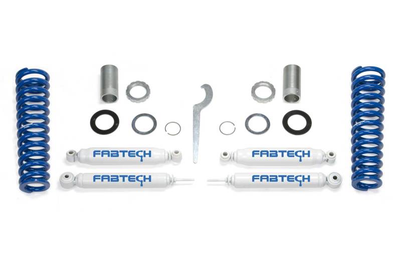 Fabtech K7012 fits Toyota 00-06 Tundra 2WD/4WD 0-2.5in Basic Adj C/O Sys w/Perf Rr Shks