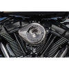 S&S 170-0780 Cycle Lava Stealth fits Mini Teardrop Air Cleaner Cover - Chrome