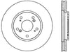 Stoptech 126.40029CSR fits Acura NSX Cryo Slotted Rear Right Sport Brake Rotor