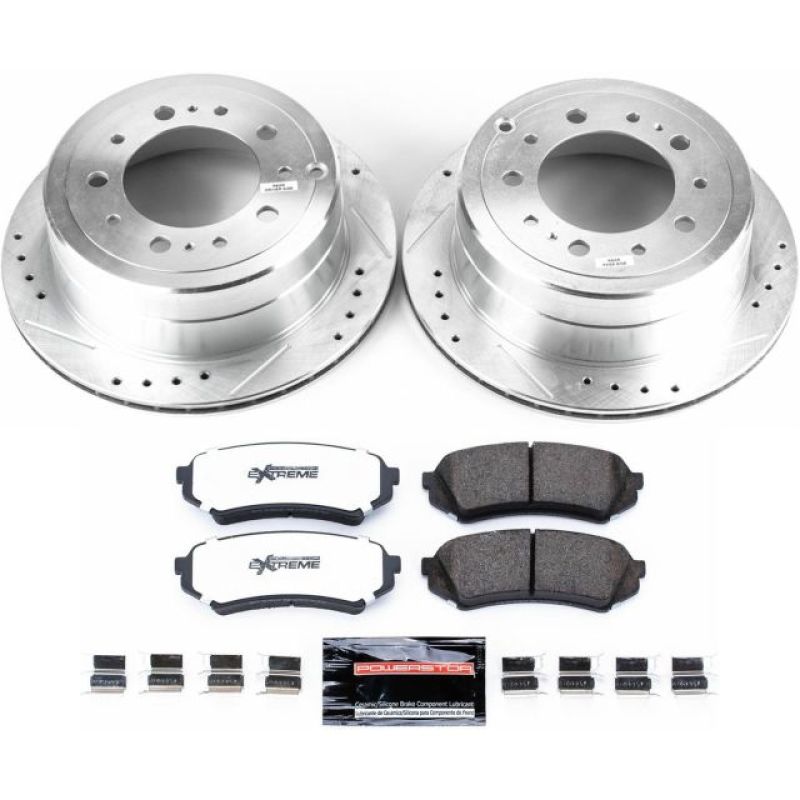 PowerStop K1134-36 98-07 fits Lexus LX470 Rear Z36 Truck & Tow Brake Kit