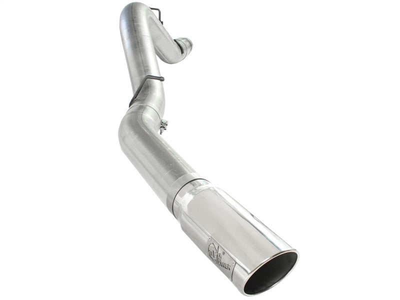 AFE 49-04041-P Exhaust 5in DPF-Back Al Steel 11-13 fits GM Diesel Trucks V8-6.6