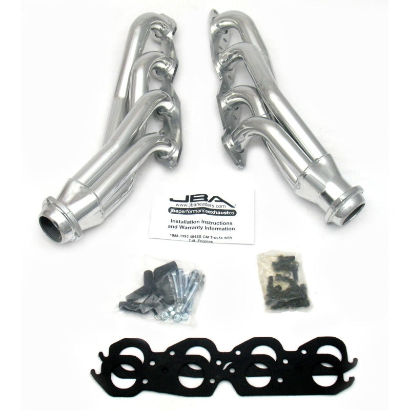 JBA 1822S-3JS fits GM Truck 7.4L BBC w/o A.I.R. 1-3/4in Primary Silver Ctd Cat4Ward Header