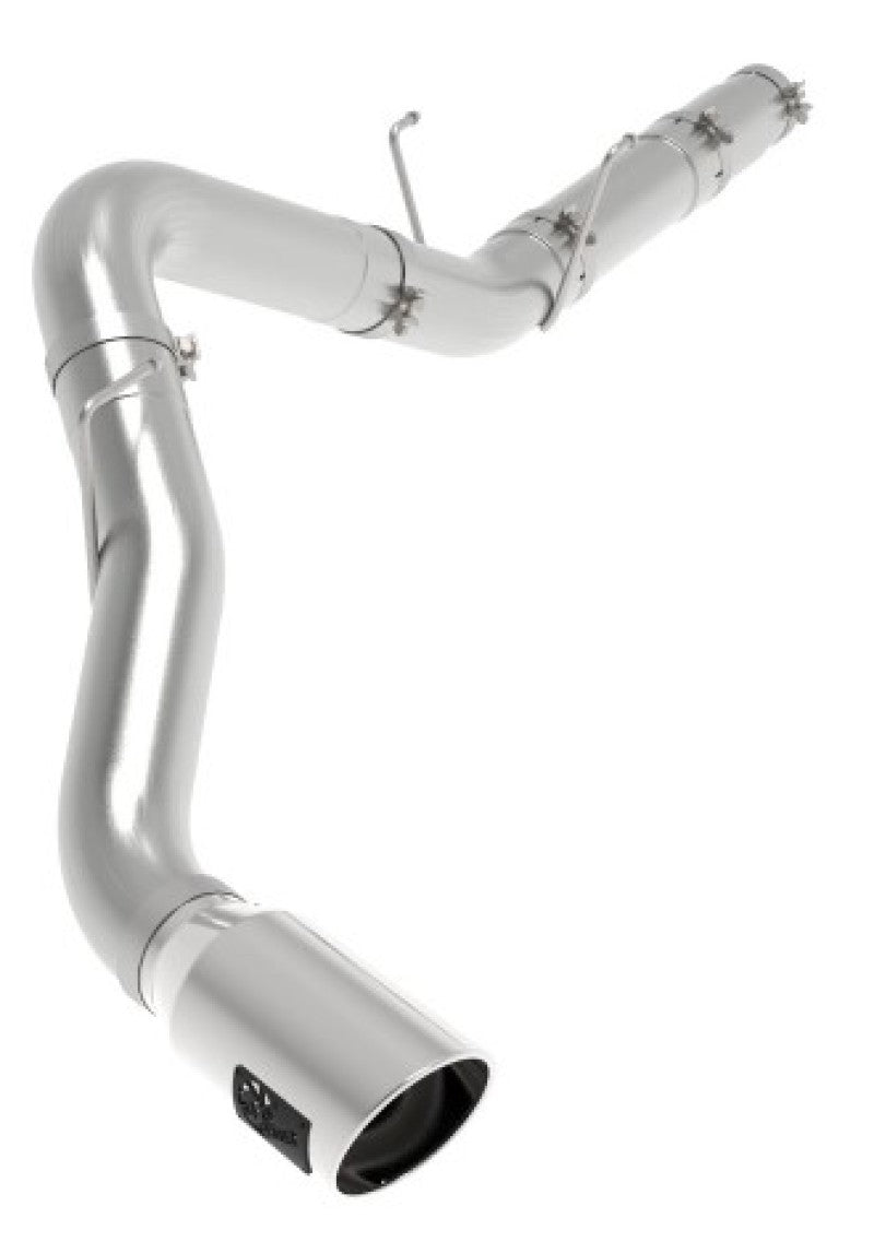 AFE 49-02078-P 5in DPF-Back Alum Steel Exhaust System w/Polished Tip 19-20 fits