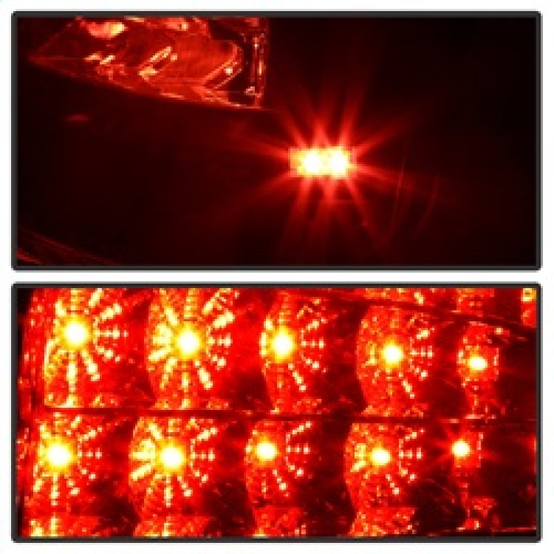 Spyder 5002273 fits Dodge 06-08 Charger LED Tail Lights Black ALT-YD-DCH05-LED-