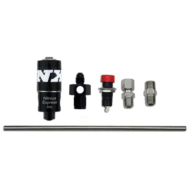 Nitrous Express 15601 Nitrous Purge Valve (6AN Manifold Push Button and Vent Tub