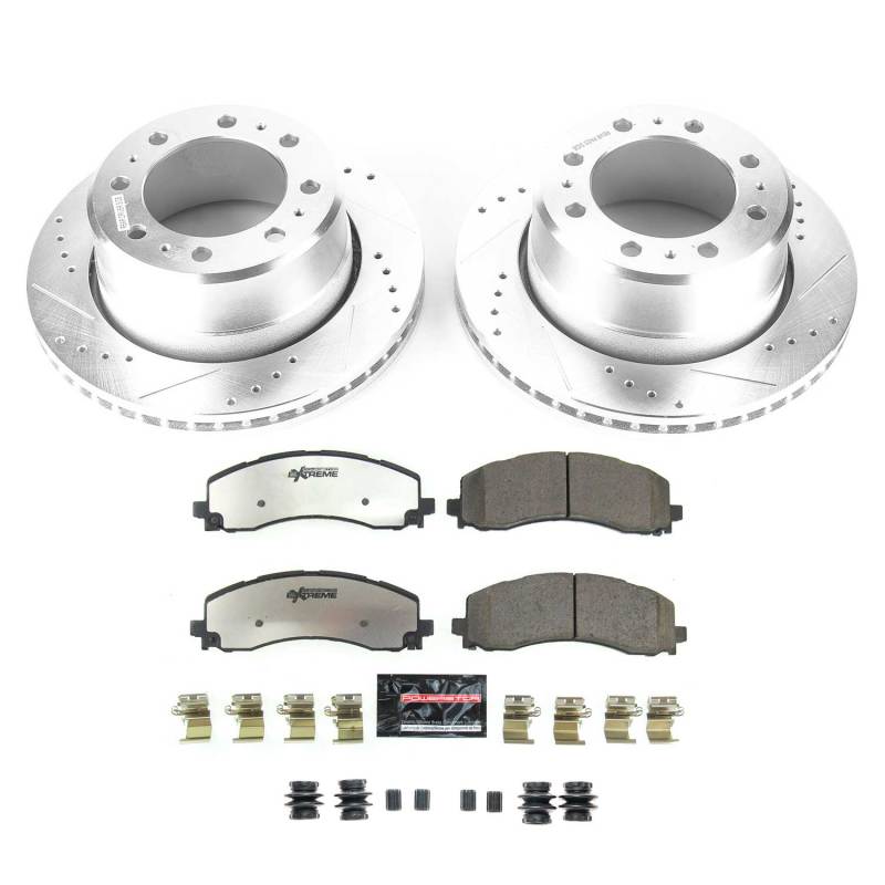 Power Stop K8637-36 20-22 fits Ram 3500 Rear Z36 Truck & Tow Brake Kit
