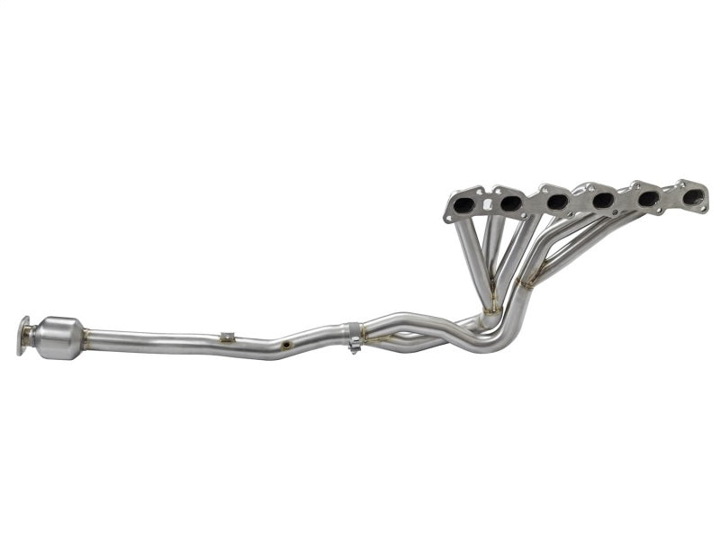 AFE 48-36105-YC Twisted Steel Long Tube Header & Connection Pipes (Street Serie