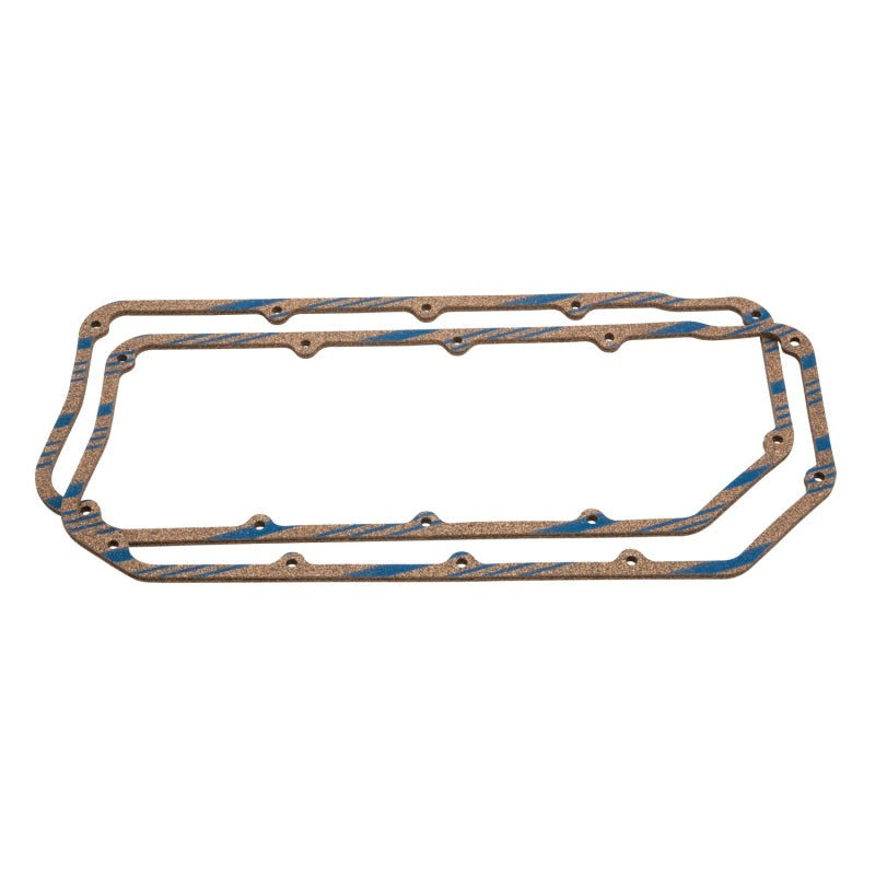 Edelbrock 7589 Gaskets Valve Covers fits Chrysler 426-572 Hemi Gen II Blue Stripe Cork/Rubber Set