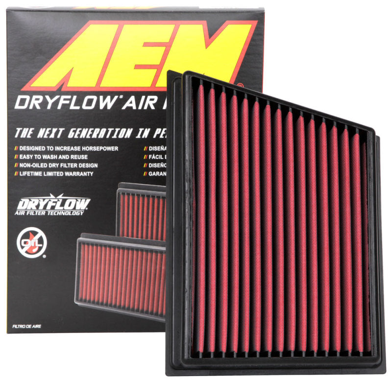 AEM 28-20466 2011 fits GMC SIERRA 2500 HD 6.6L Dryflow Round Straight Air Filte