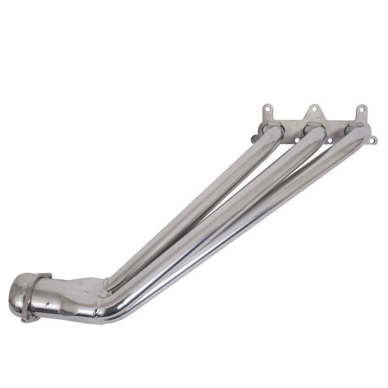 BBK 40410 Camaro V6 Long Tube Exhaust Headers With Converters - 1-5/8 Silver Ce