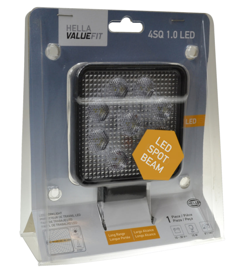 Hella 357102002 ValueFit Work Light 4SQ 1.0 LED MV LR LT