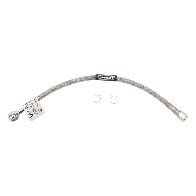 Russell 657010 Performance 9in 10MM Banjo Competition Brake Hose