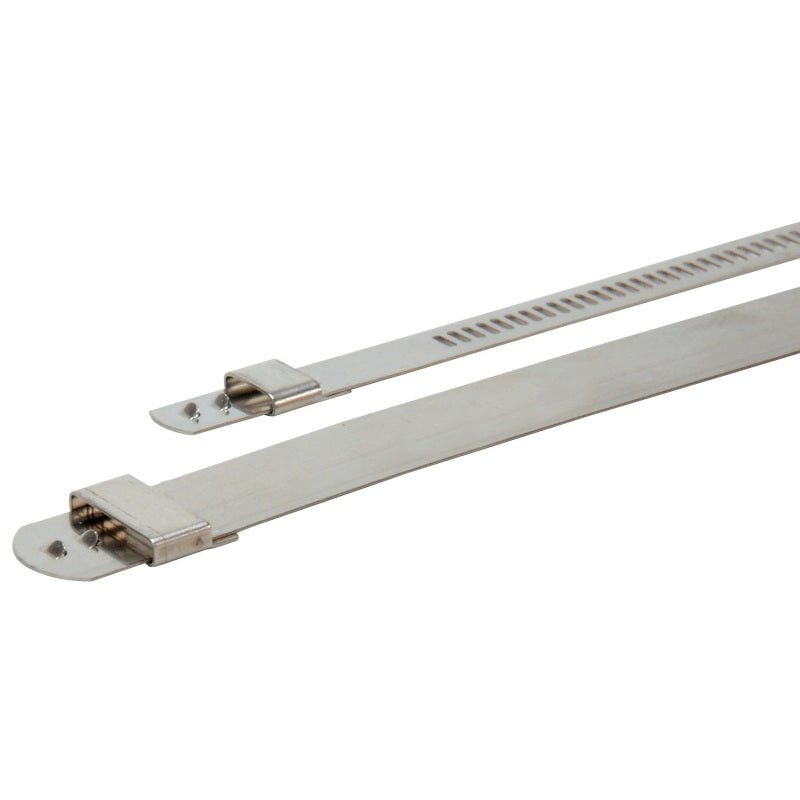 DEI 10210 Stainless Steel Positive Locking Tie 1/4in (7mm) x 20in - 10 per pack
