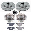 Power Stop KCOE2054 04-06 fits BMW 760i Front Autospecialty Kit w/Cals