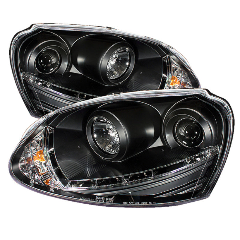 SPYDER 5017529 Volkswagen GTI 06-09/Jetta 06-09 Xenon/HID Model Only - DRL Black