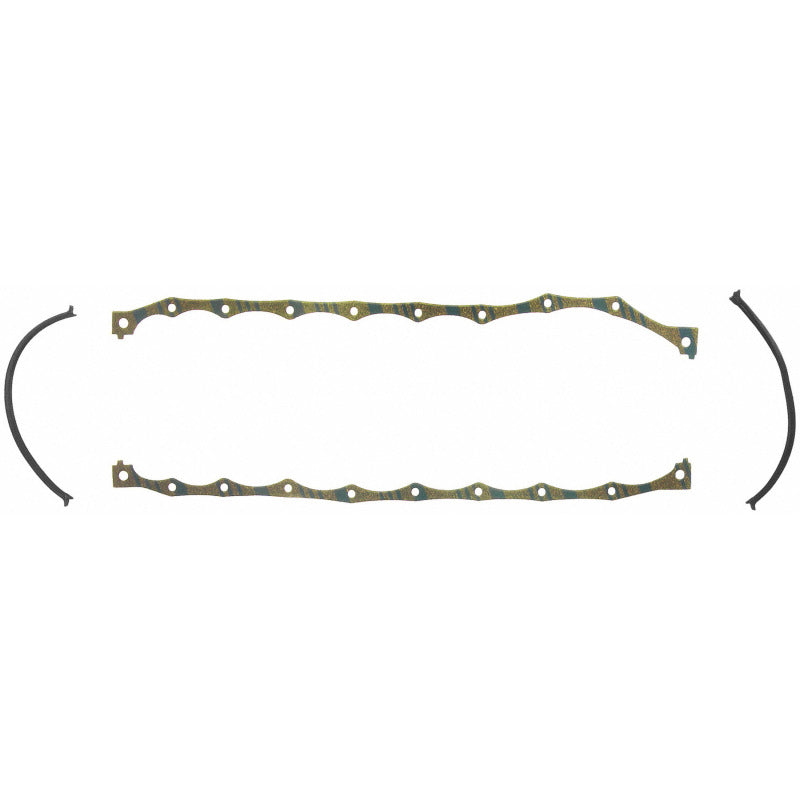 Fel-Pro OS30227C Lincoln Mark V OS 30227 C Engine Oil Pan Gasket Set Blue Stripe cork-rubber