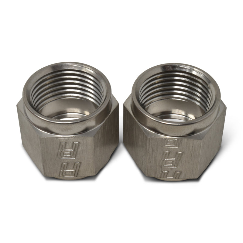 Russell 660571 Performance -6 AN Tube Nuts 3/8in dia. (Endura) (2 pcs.)